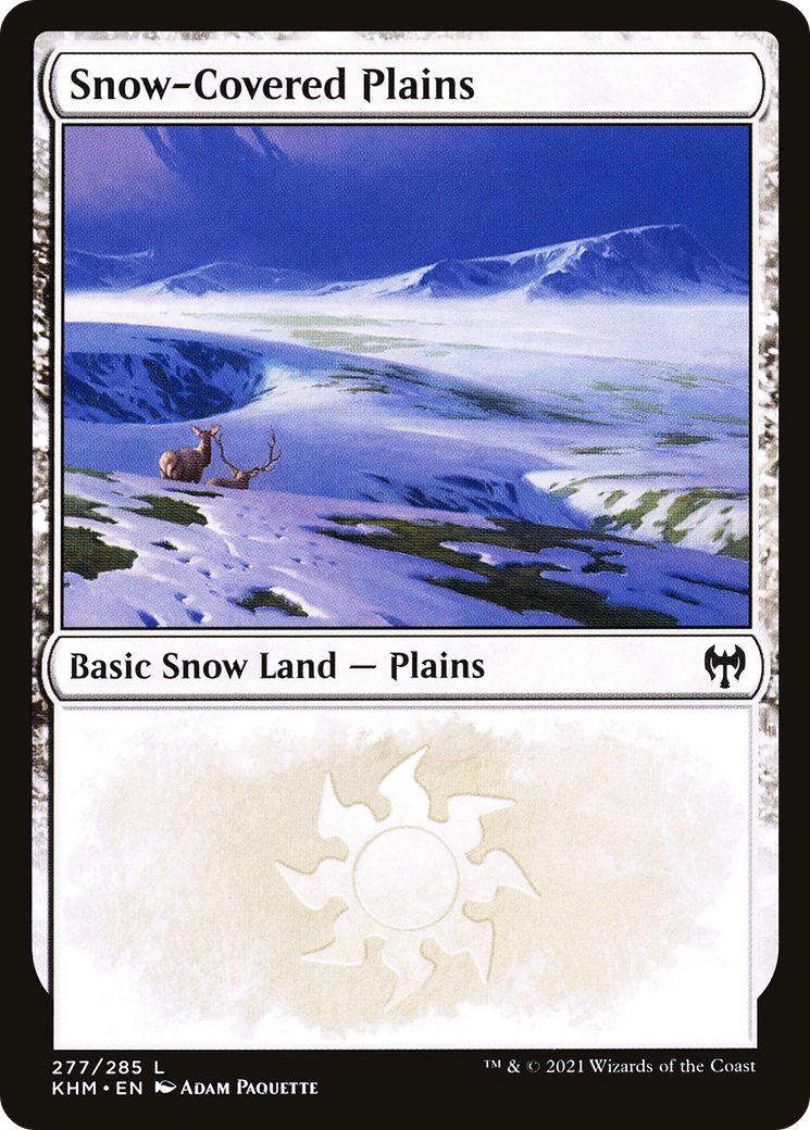 Snow-Covered Plains (277) (KHM-277) - Kaldheim: (snow)