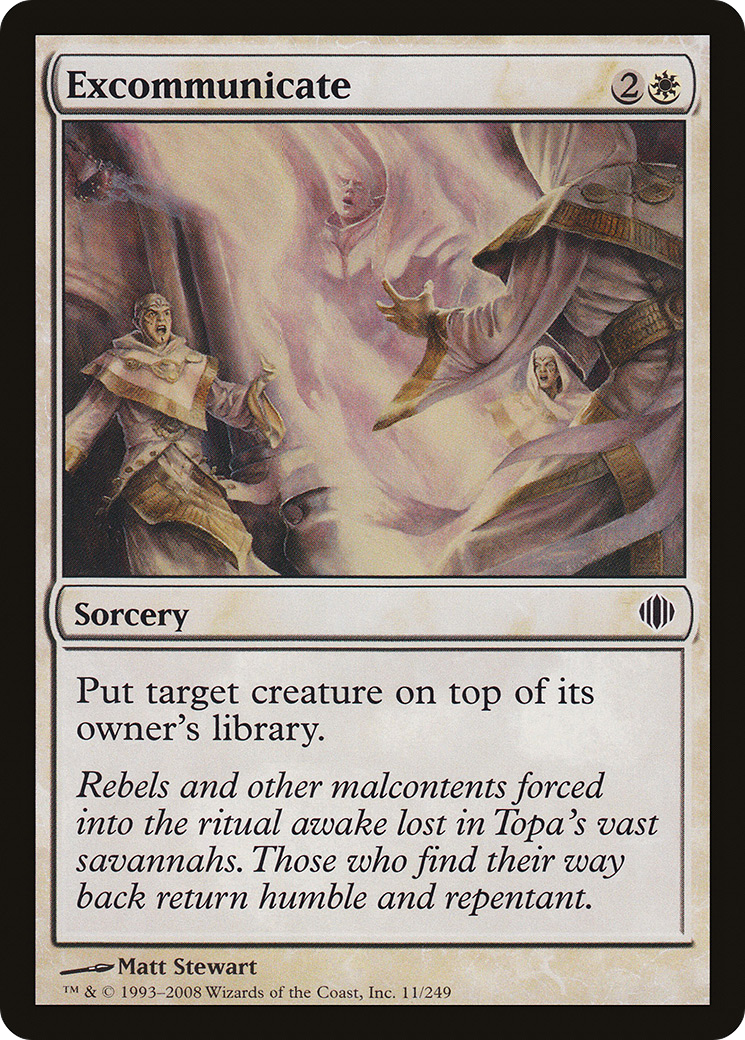 Excommunicate (ALA-011) - Shards of Alara