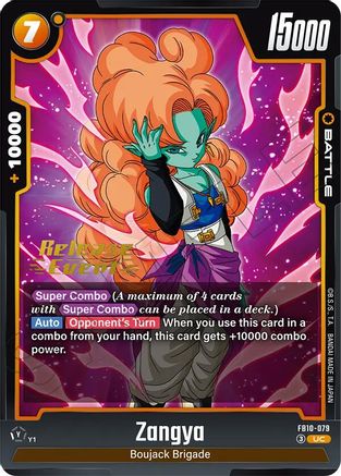 Zangya - FB10-079 (FB10-079) - Cross Force Release Event Cards