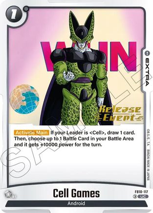 Cell Games (FB10-117) - Cross Force Release Event Cards