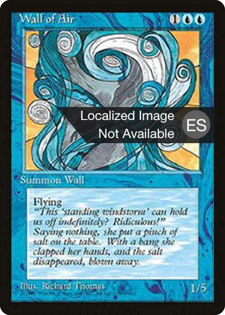 Wall of Air (4BB-) - Fourth Edition Foreign Black Border