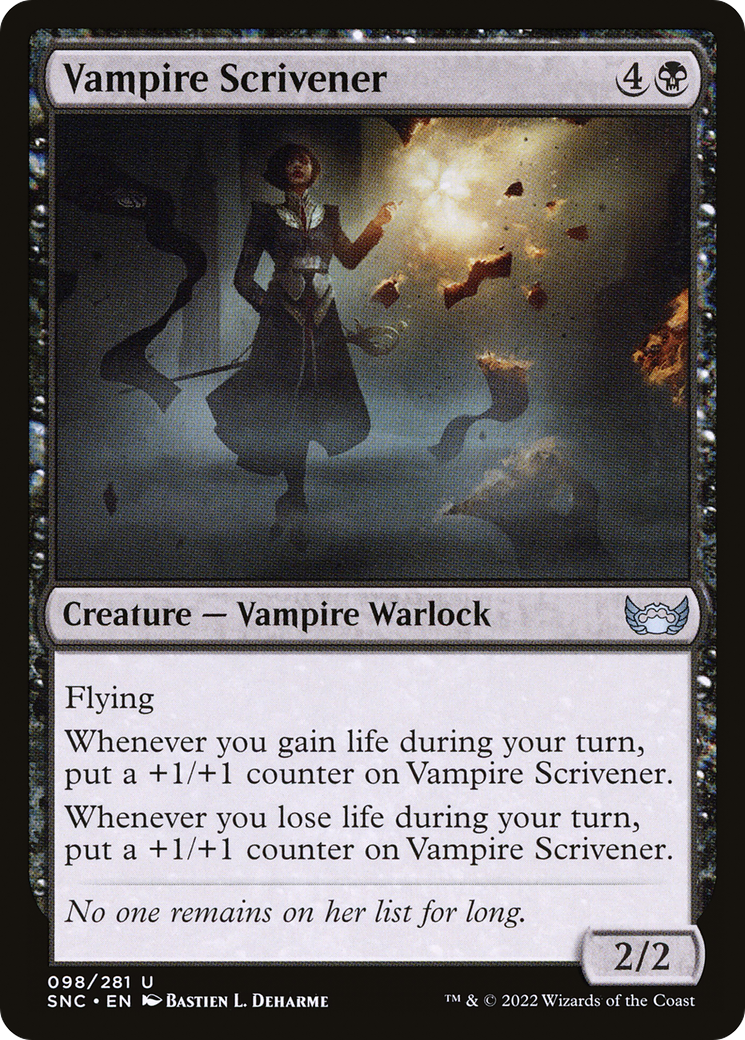 Vampire Scrivener (SNC-098) - Streets of New Capenna