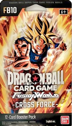 Cross Force Sleeved Booster Pack [SS Son Goku]