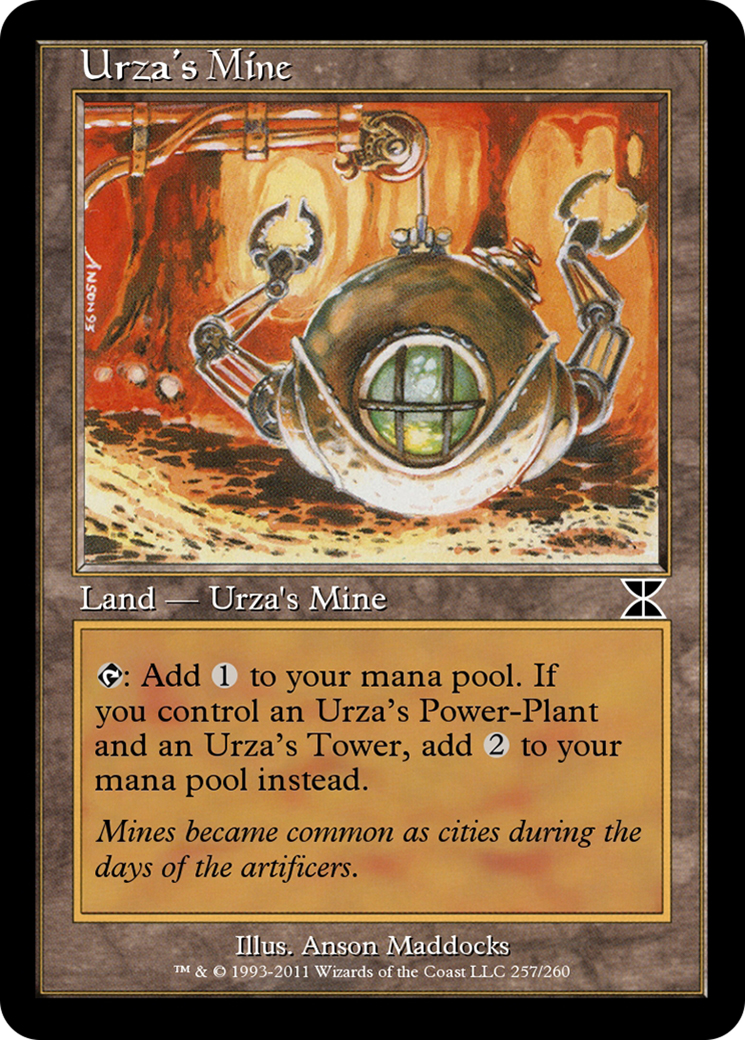 Urza's Mine (ME4-257C) - Masters Edition IV Foil