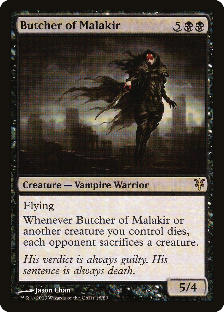 Butcher of Malakir (DDK-018) - Duel Decks: Sorin vs. Tibalt
