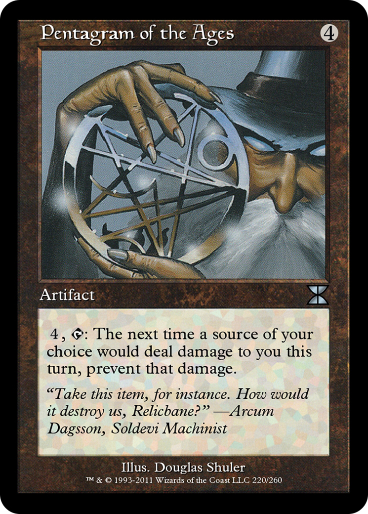 Pentagram of the Ages (ME4-220) - Masters Edition IV Foil