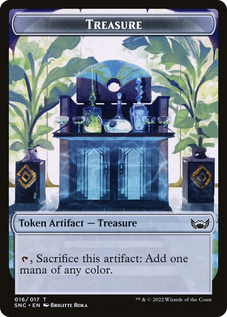 Treasure (TSNC-016) - Streets of New Capenna Tokens Foil
