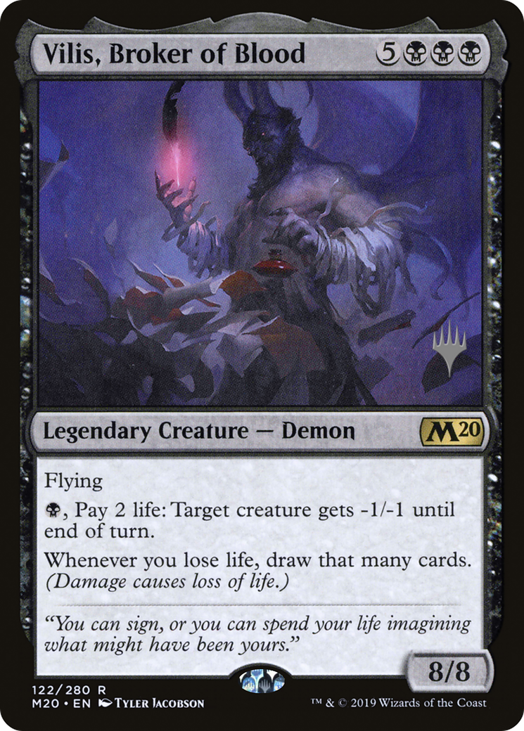 Vilis, Broker of Blood (PPM20-122) - Core Set 2020 Promos Foil