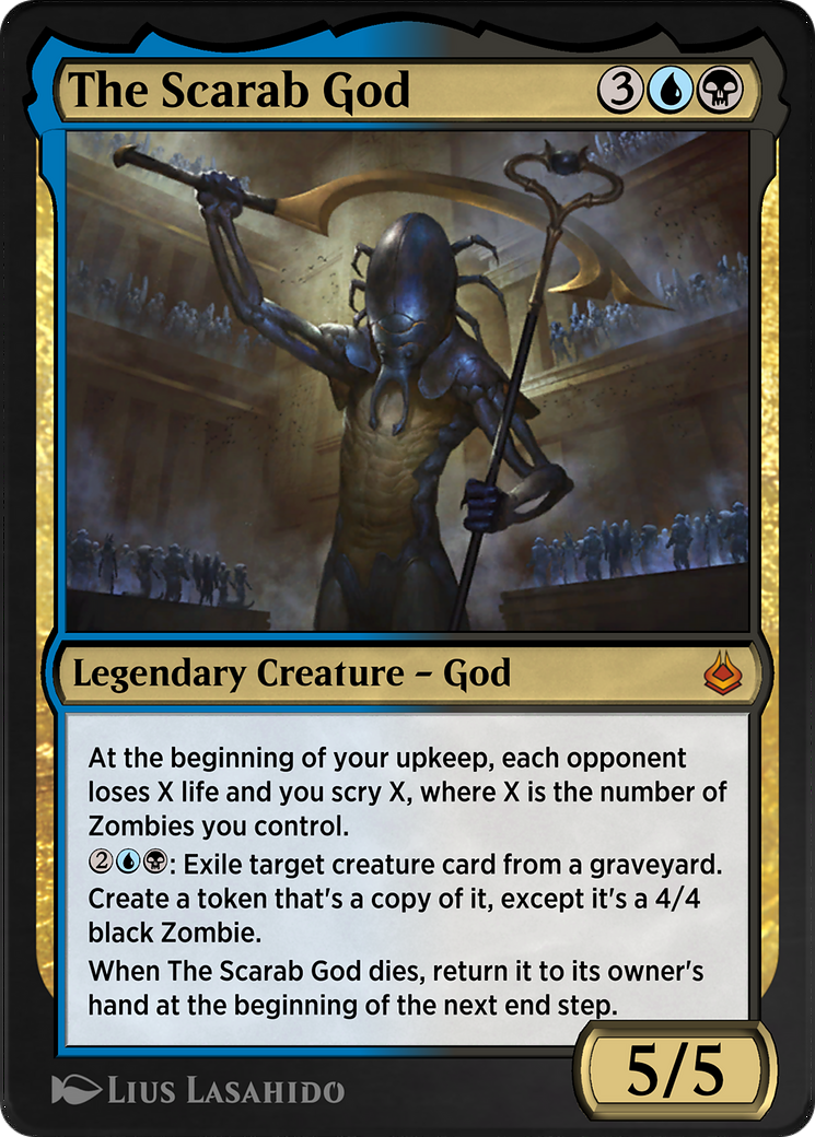The Scarab God (AKR-259) - Amonkhet Remastered