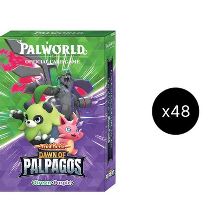 Dawn of Palpagos Green•Purple Trial Deck Display Case