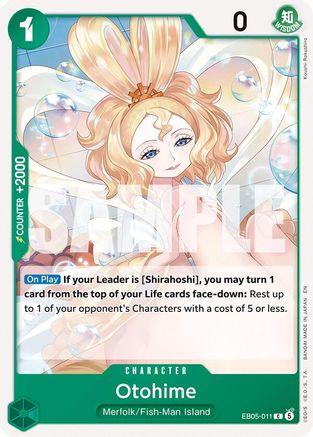 Otohime (EB05-011) - Extra Booster: One Piece Heroine's Edition Vol. 2