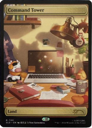 Command Tower (7191) (SLD-7191) - Secret Lair Drop Series Foil