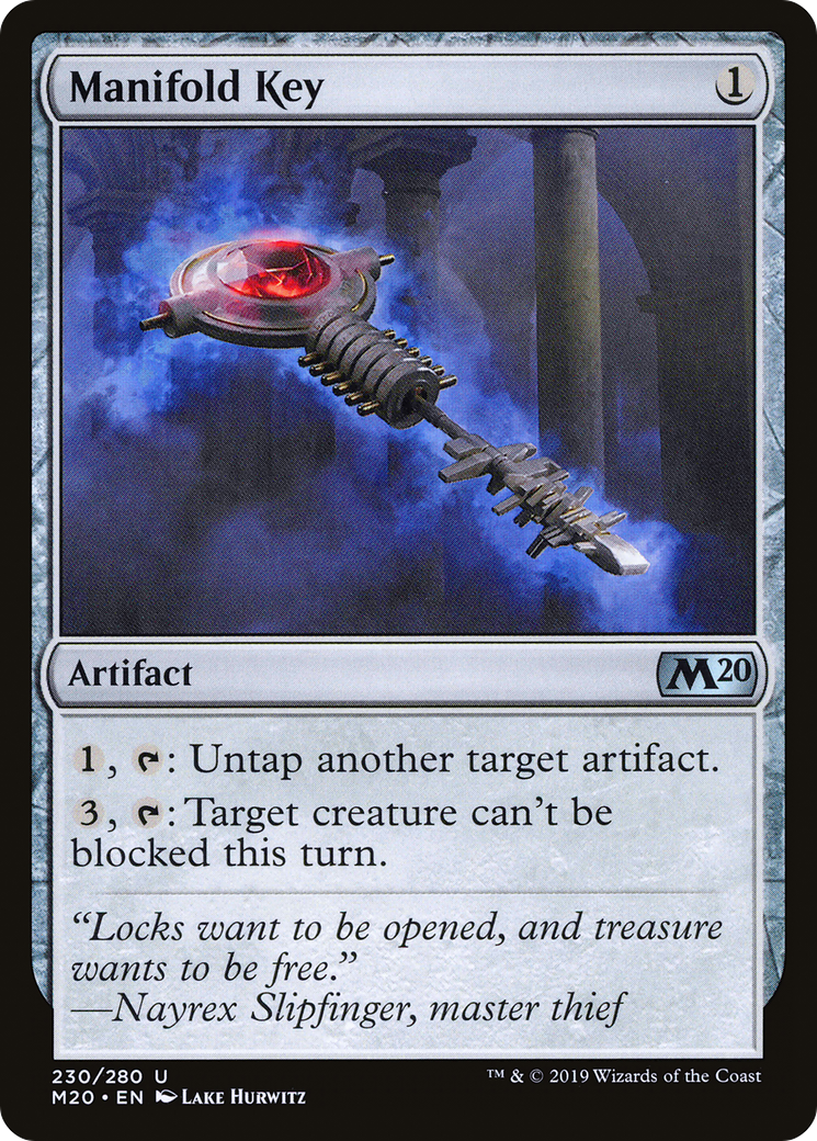 Manifold Key (M20-230) - Core Set 2020 Foil