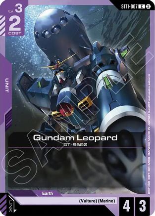 Gundam Leopard (ST11-007) - Starter Deck 11 Aquatic Assault