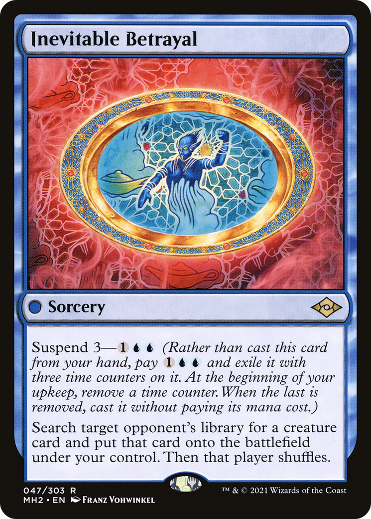 Inevitable Betrayal (MH2-047) - Modern Horizons 2 Foil