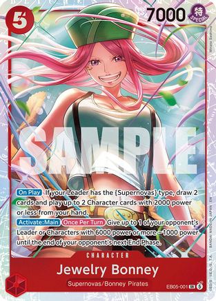 Jewelry Bonney (EB05-001) - Extra Booster: One Piece Heroine's Edition Vol. 2 Foil