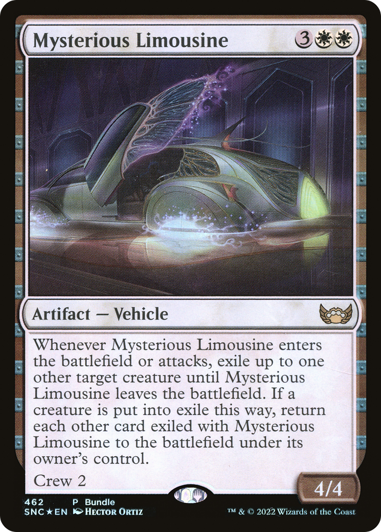 Mysterious Limousine (SNC Bundle) (UMP-462) - Streets of New Capenna Foil