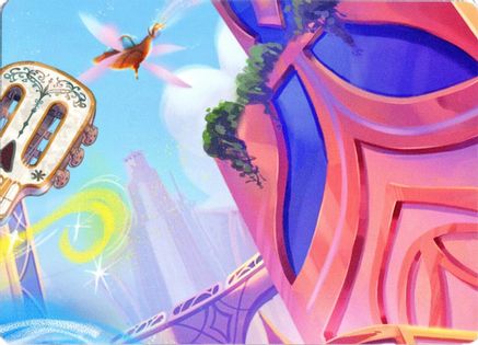 Hyperia City Puzzle Insert (Top Right)  - Hyperia City