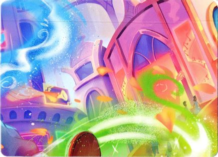 Hyperia City Puzzle Insert (Middle Right)  - Hyperia City
