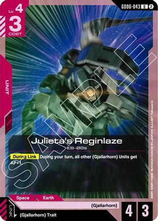 Julieta's Reginlaze (GD06-043) - Stardust Trails