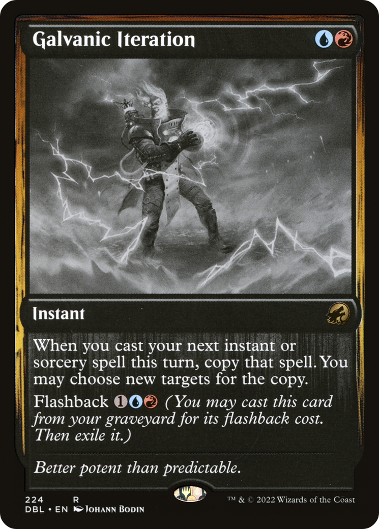 Galvanic Iteration (DBL-224) - Innistrad: Double Feature Foil