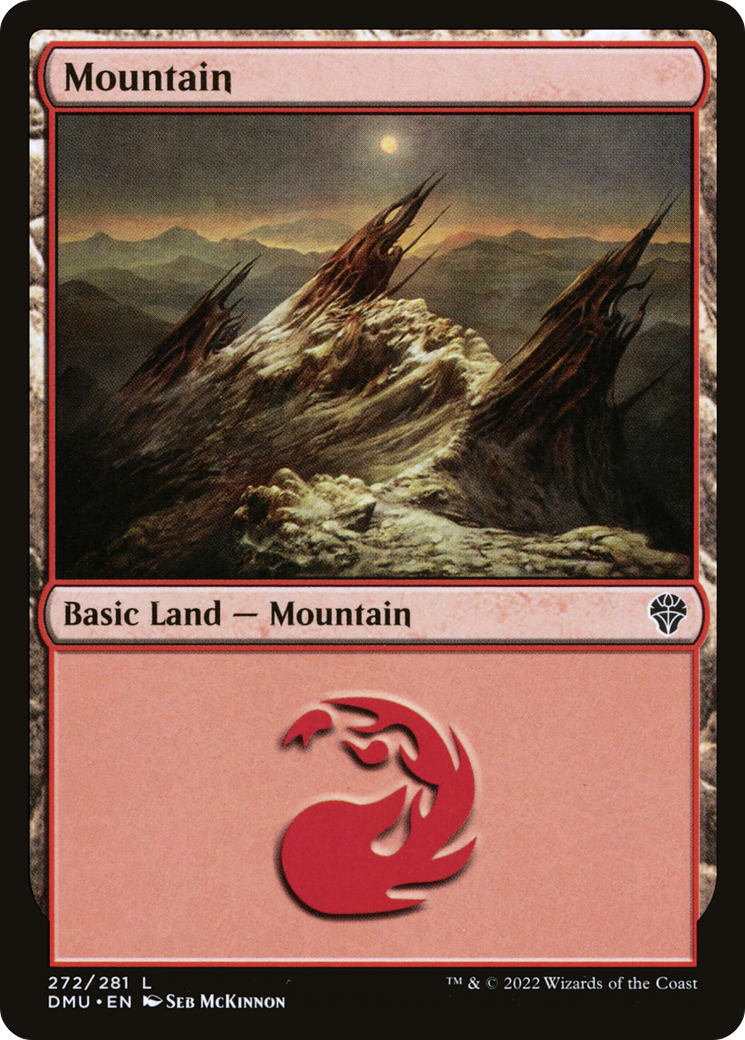 Mountain (272) (DMU-272) - Dominaria United Foil