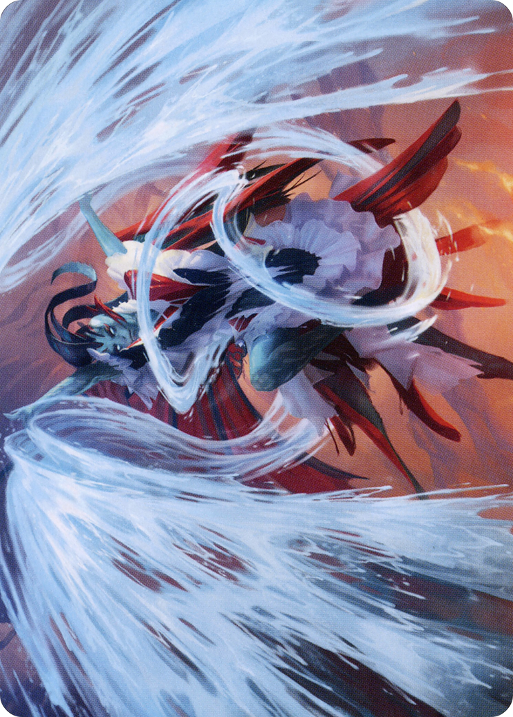 Torrent Sculptor // Torrent Sculptor (ASTX-044) - Strixhaven Art Series (Borderless) Foil