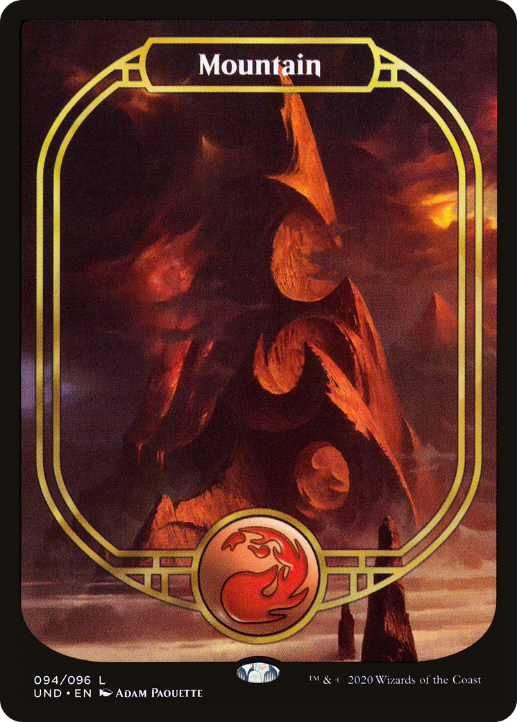 Mountain (Full Art) (UND-094) - Unsanctioned