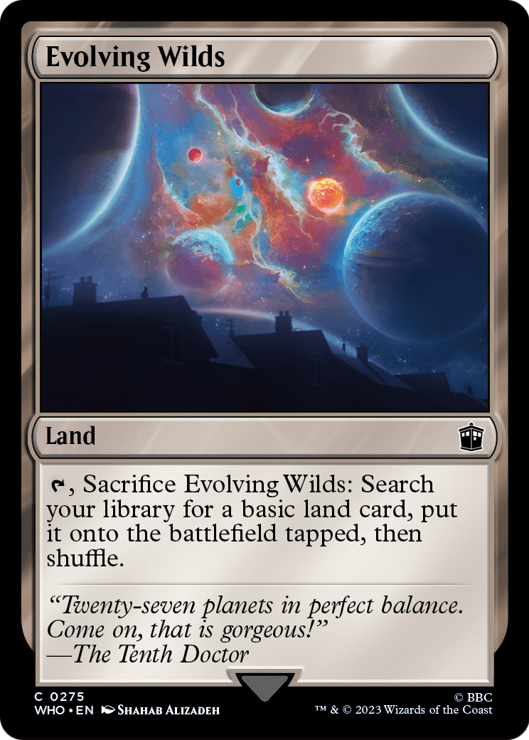 Evolving Wilds (WHO-275) - Doctor Who Foil