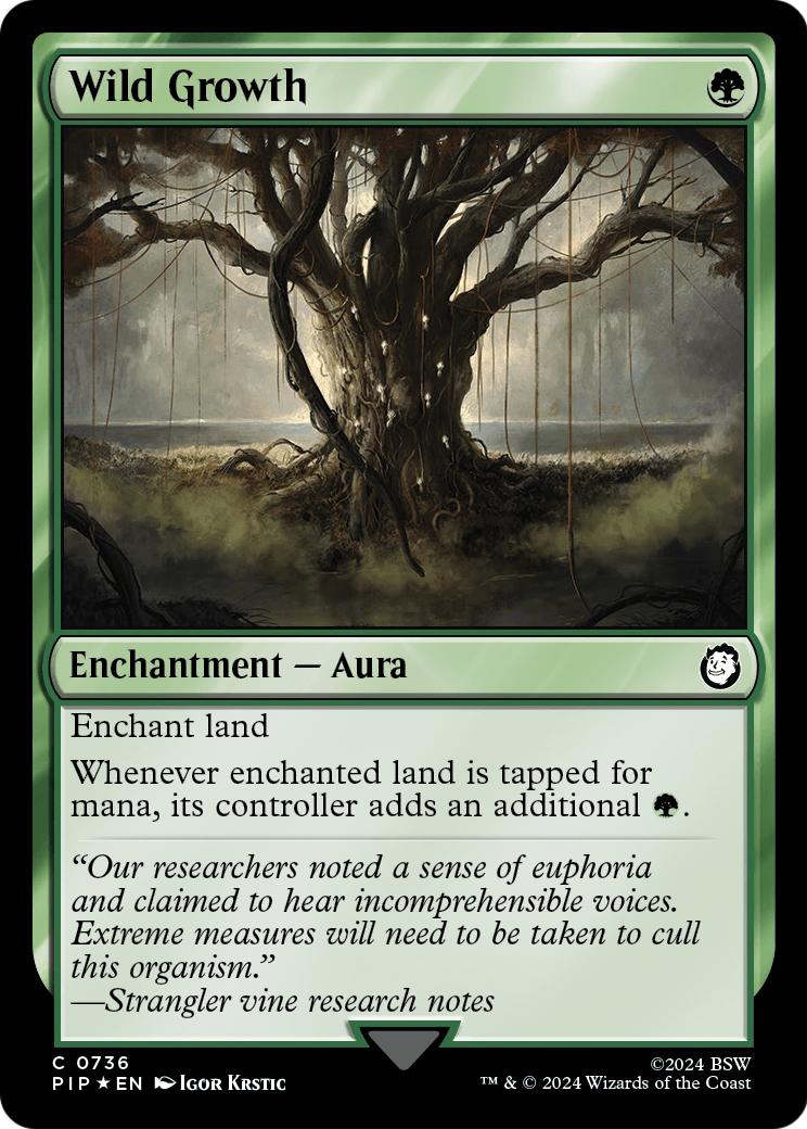 Wild Growth (Surge Foil) (PIP-736) - Fallout Foil