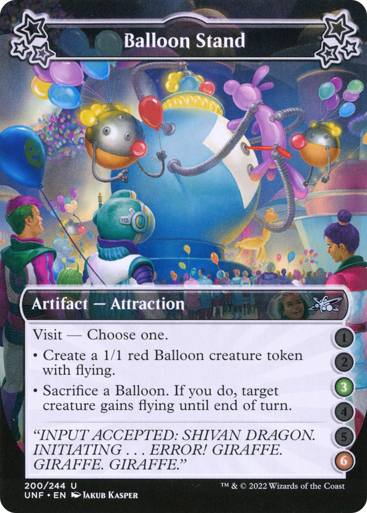 Balloon Stand (3-6) (UNF-200) - Unfinity Foil