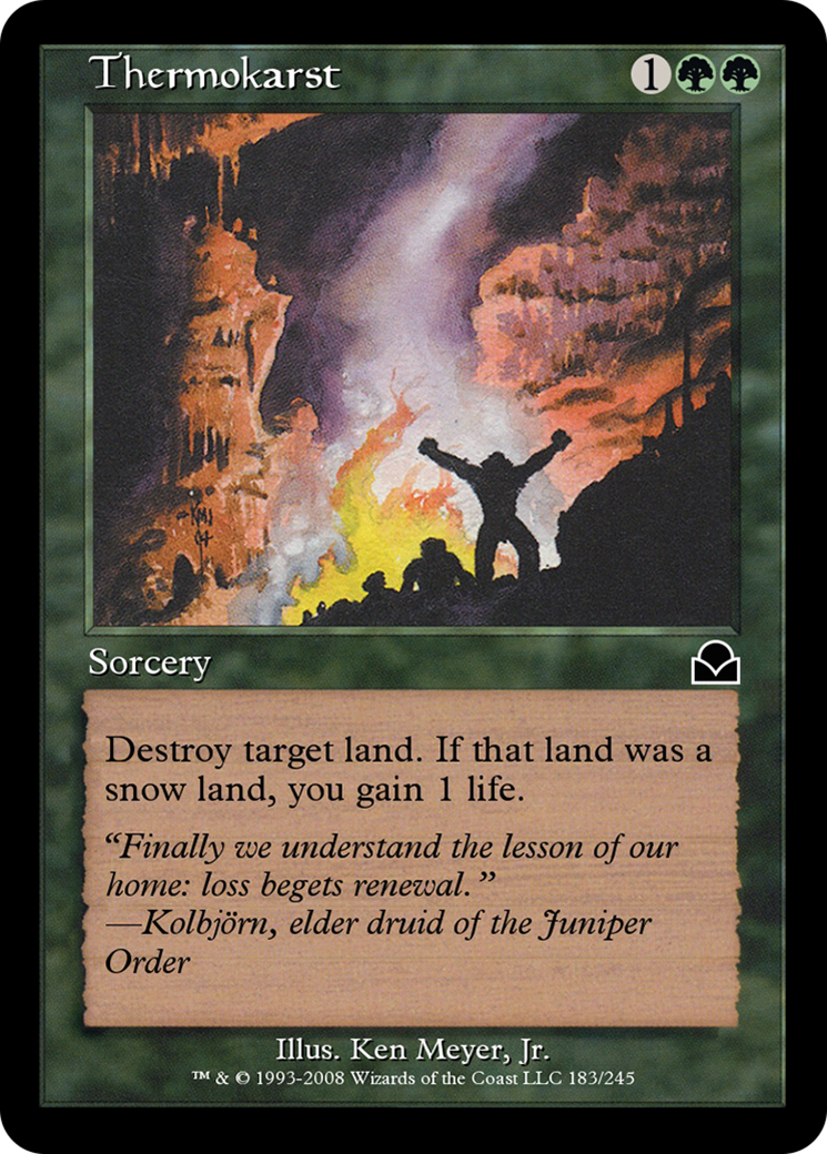 Thermokarst (ME2-183) - Masters Edition II Foil