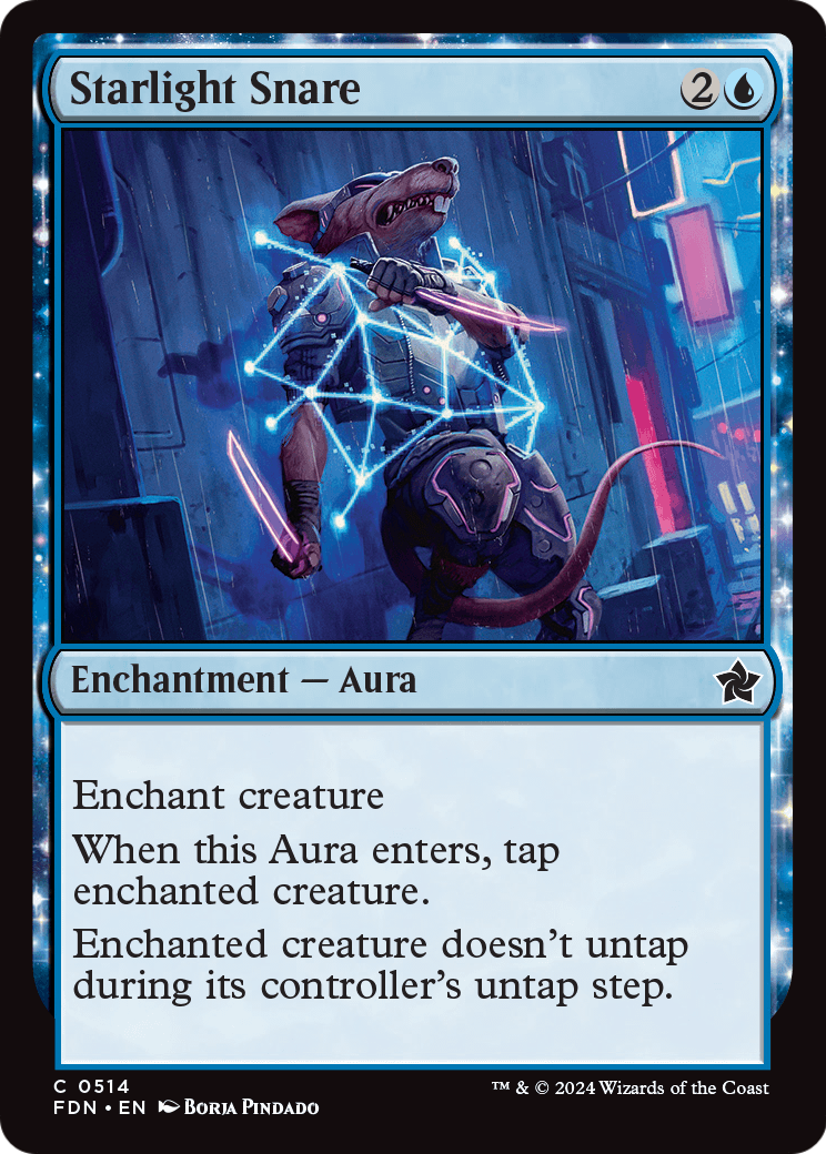 Starlight Snare (FDN-514) - Foundations: (enchantment)