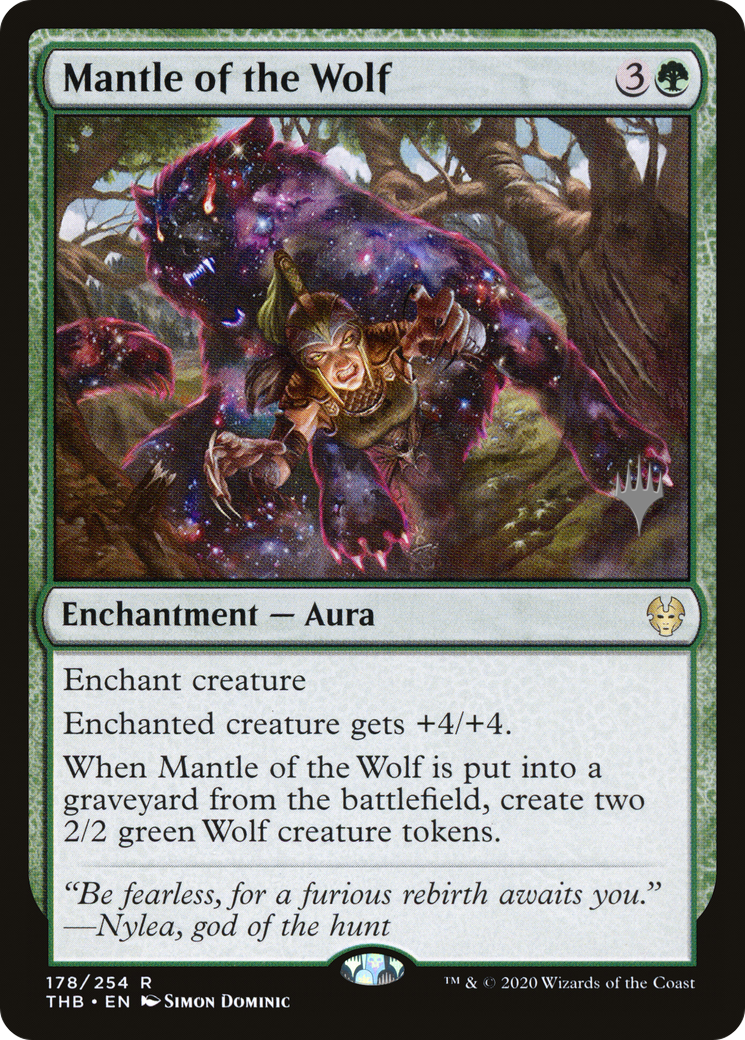 Mantle of the Wolf (PPTHB-178) - Theros Beyond Death Promos