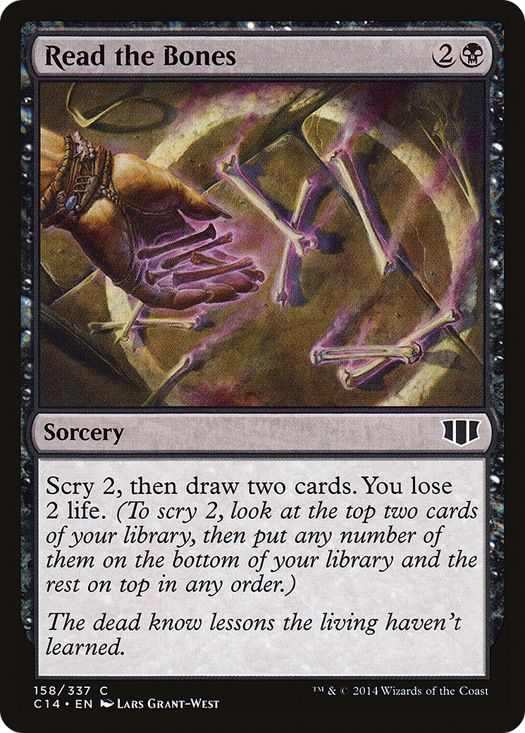 Read the Bones (C14-158) - Commander 2014