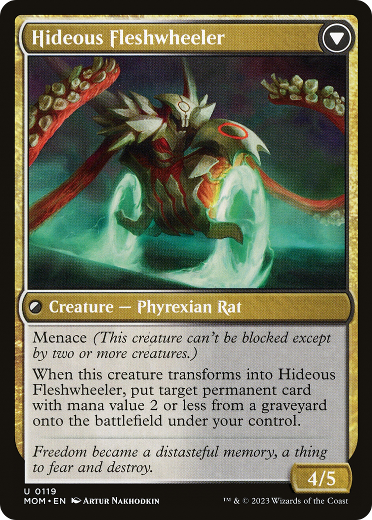 Nezumi Freewheeler (MOM-119) - March of the Machine Foil
