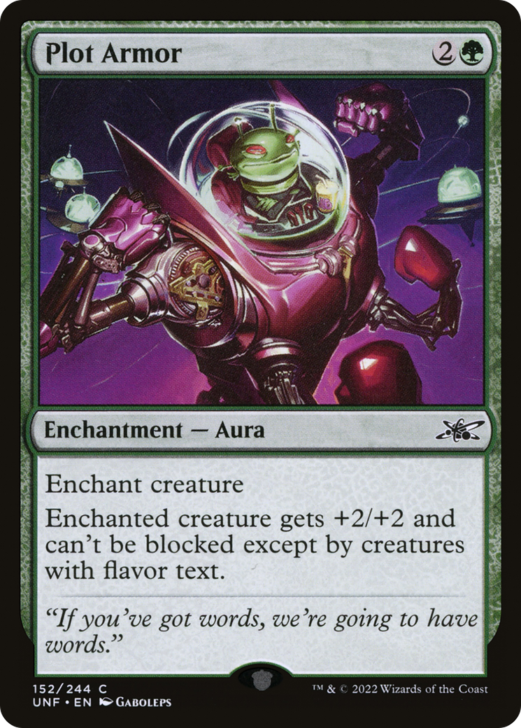 Plot Armor (UNF-152) - Unfinity Foil