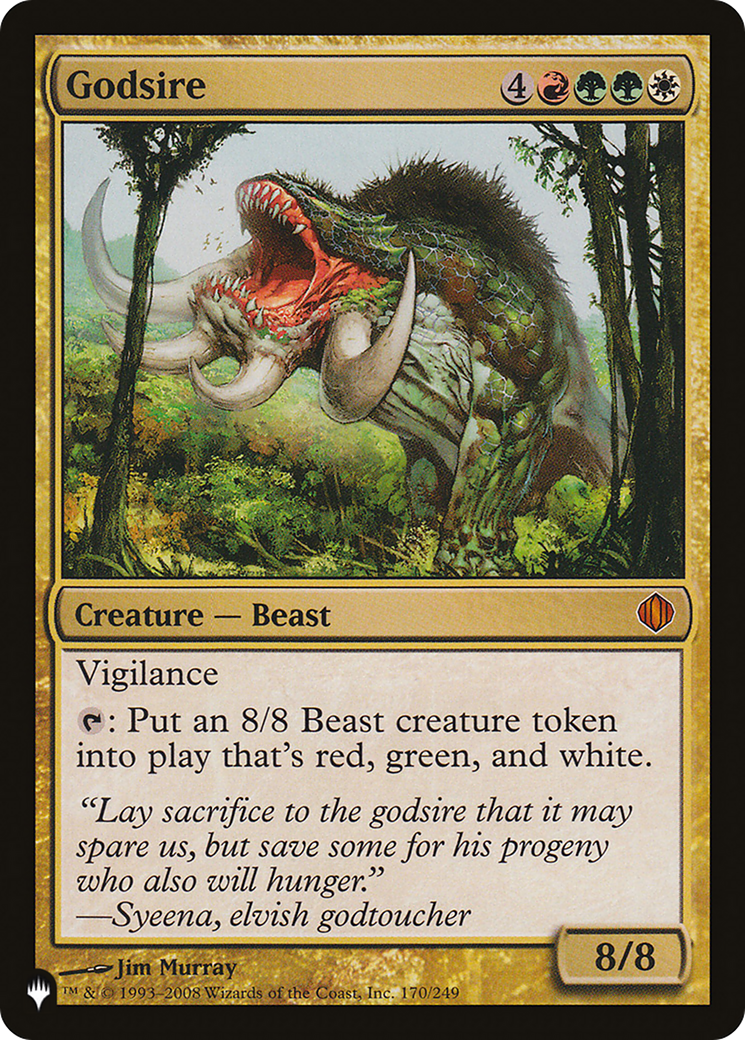 Godsire (LIST-ALA-170) - The List