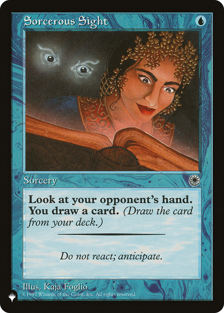 Sorcerous Sight (LIST-POR-68) - The List