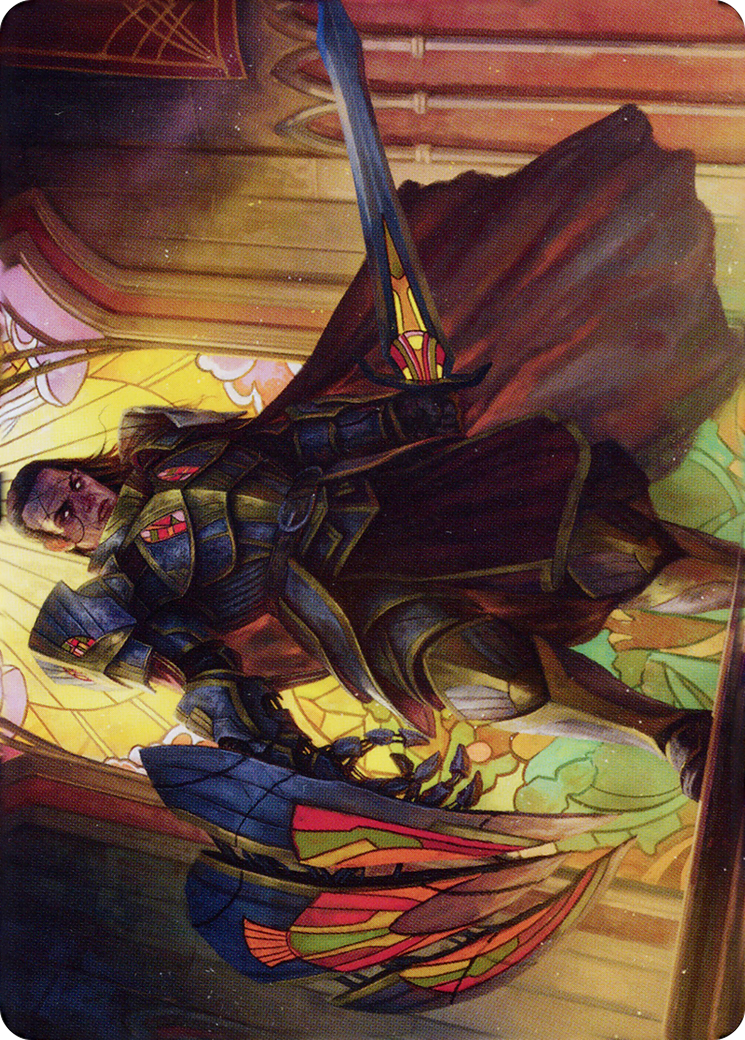 Benalish Sleeper // Benalish Sleeper (ADMU-004) - Dominaria United Art Series (Borderless) Foil