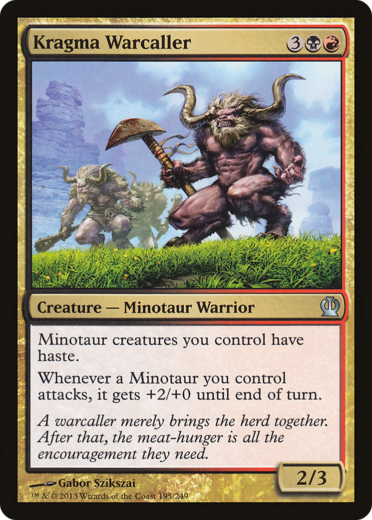 Kragma Warcaller (THS-195) - Theros