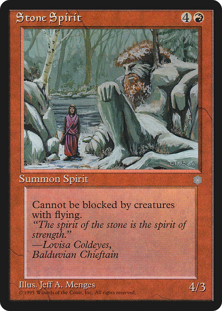 Stone Spirit (ICE-) - Ice Age