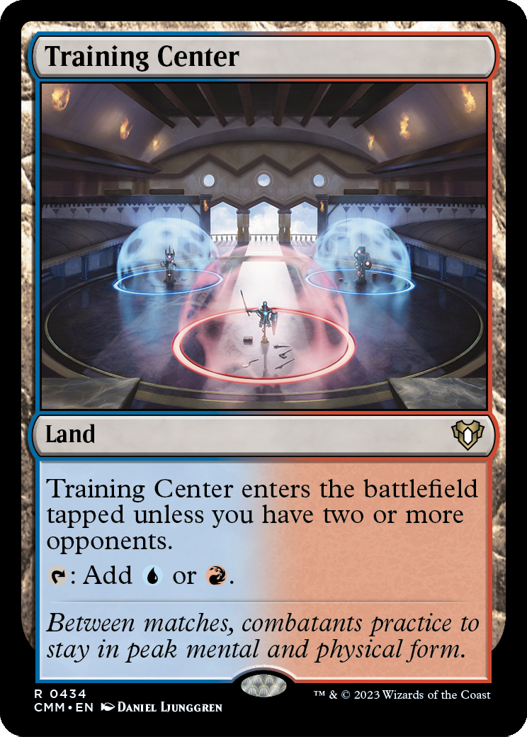 Training Center (CMM-434) - Commander Masters Foil