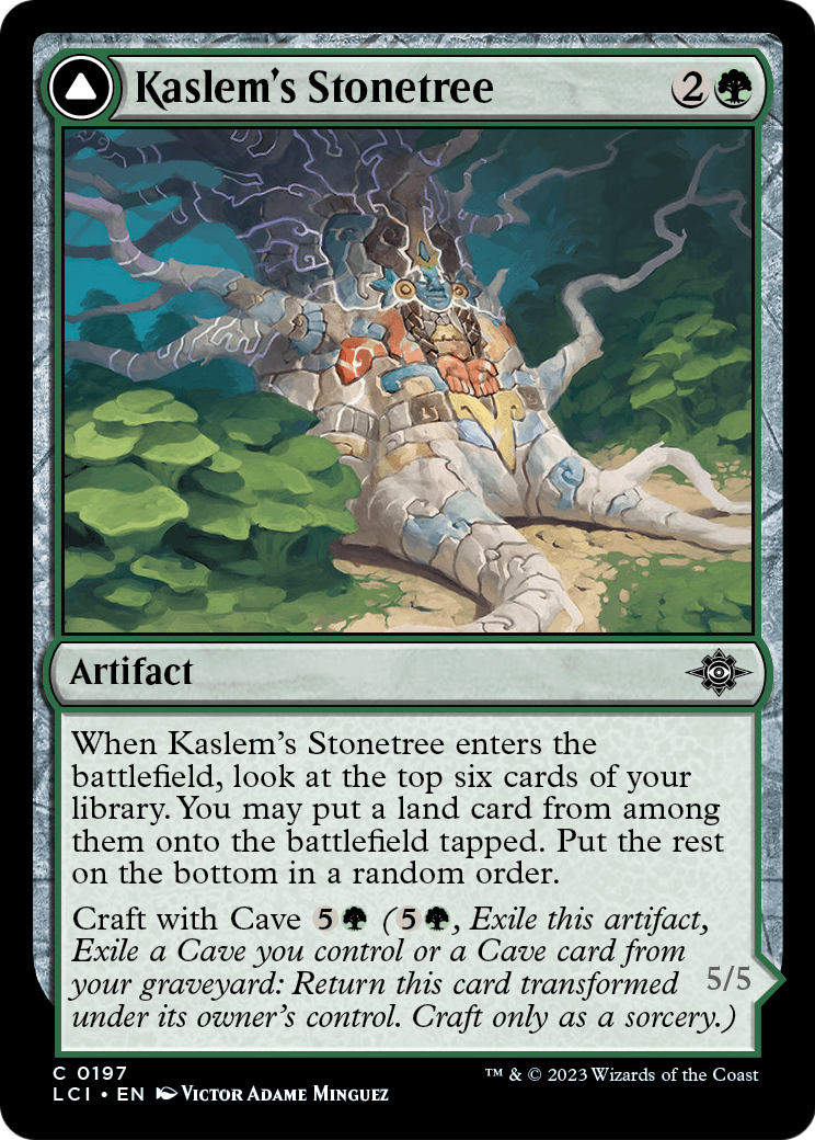 Kaslem's Stonetree (LCI-197) - The Lost Caverns of Ixalan Foil