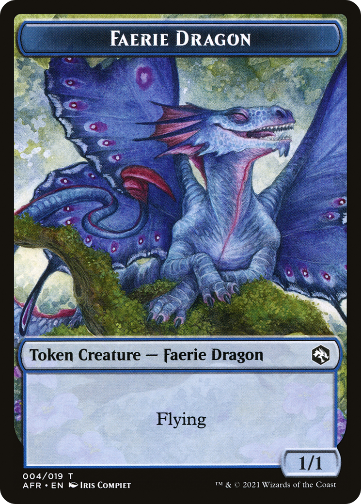 Faerie Dragon Token (AFR-004) - Adventures in the Forgotten Realms Tokens
