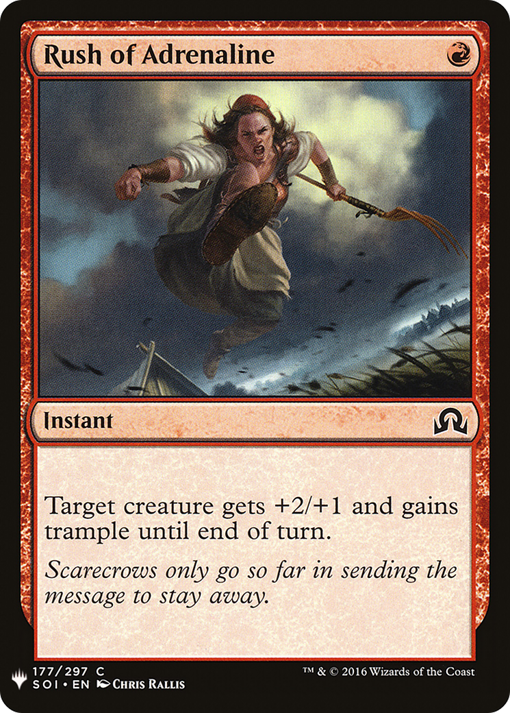 Rush of Adrenaline (LIST-SOI-177) - The List
