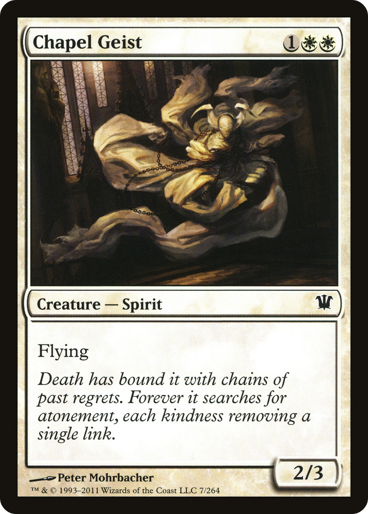 Chapel Geist (ISD-007) - Innistrad Foil