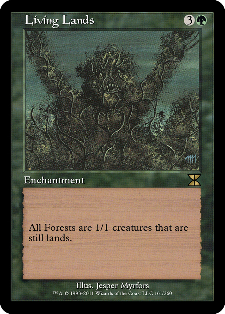 Living Lands (ME4-161) - Masters Edition IV Foil