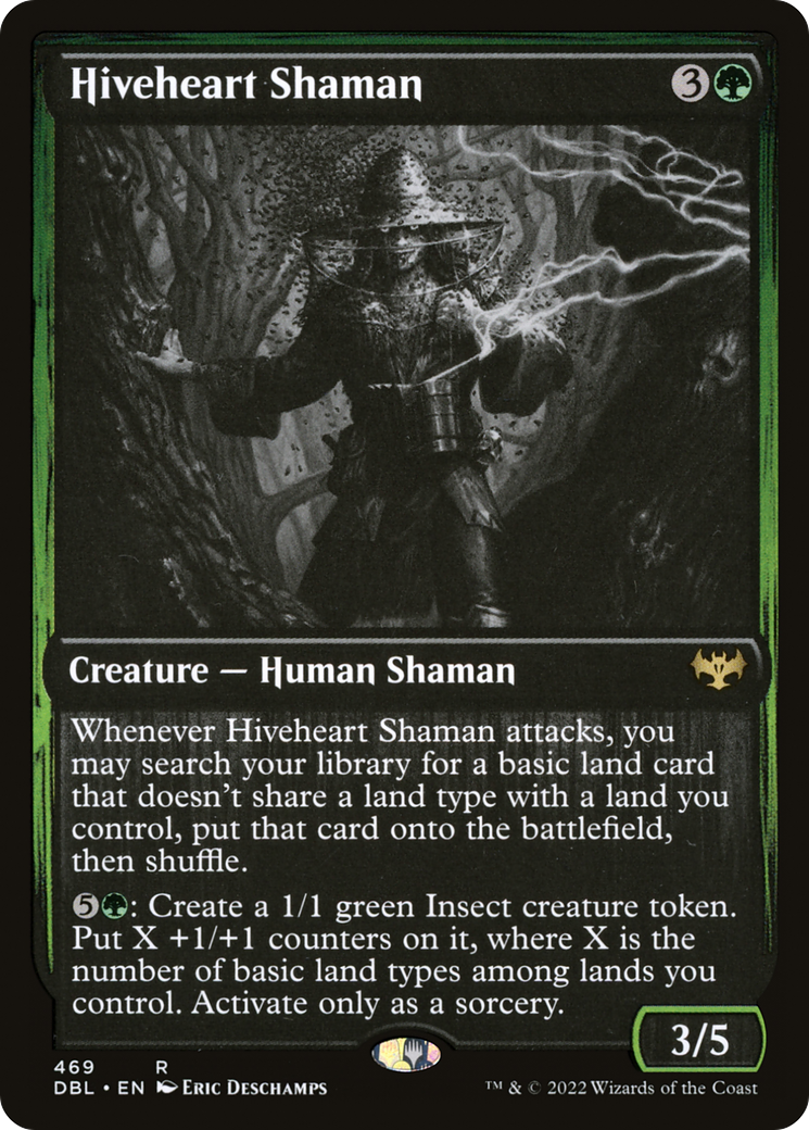 Hiveheart Shaman (DBL-469) - Innistrad: Double Feature Foil