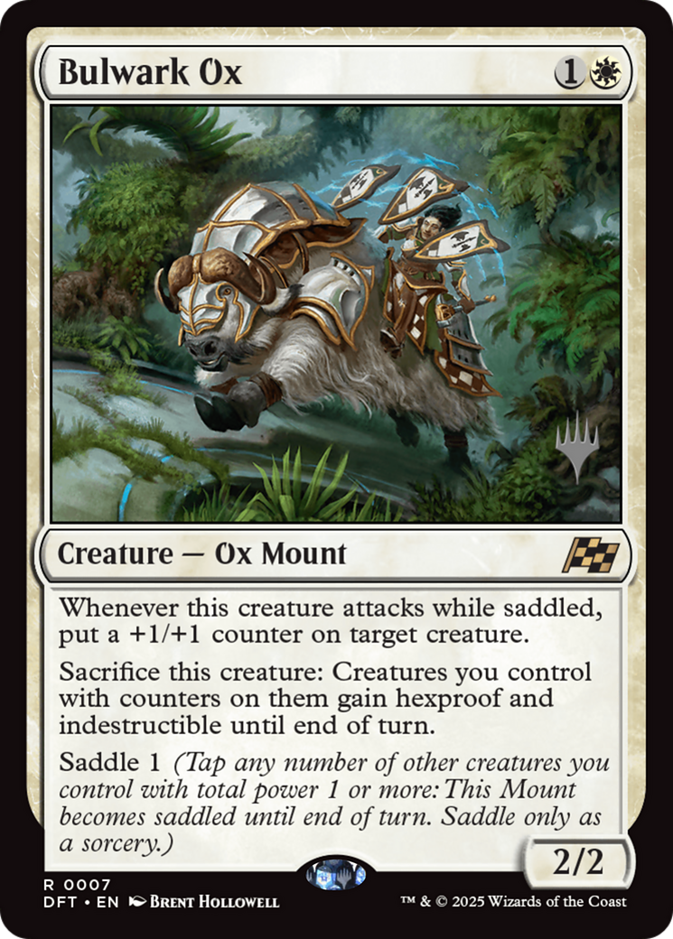 Bulwark Ox (PPDFT-007) - Promo Pack: Aetherdrift Foil